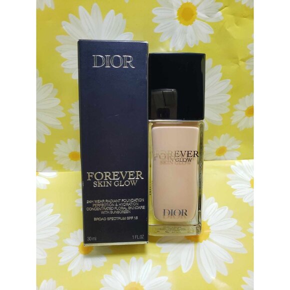 DIOR FOREVER SKIN GLOW 24H FOUNDATION #1.5N NEUTRAL/GLOW  1 Oz  New In Box - Picture 1 of 6